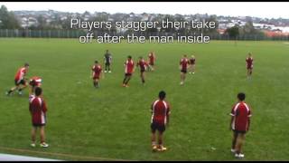 Rugby Coach 3 Simple Handling Warm Ups [upl. by Narcis]