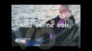 Zeljko Samardzic  Sve je surovo  tekstlyrics [upl. by Ornie]