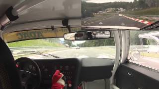 Onboard Gerent Opel GT 24h Classic Rennen Nürburgring YTT 2014 [upl. by Fairleigh]