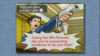 Phoenix Wright Ace Attorney WiiWare Demo by GameSpot [upl. by Siegfried]