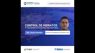 CURSO ESPECIALIZADO EN CONTROL DE HIDRATOS Y DESHIDRATACIÓN DEL GAS NATURAL [upl. by Ytinav564]