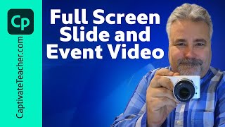 Easily Create Full Screen Videos With the AllNew Adobe Captivate [upl. by Ecar]