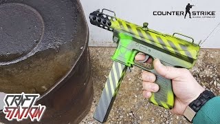 How to make Tec9  Nuclear Threat  CSGO DIY Free templates [upl. by Nylesoj]