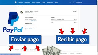 Como Enviar o Recibir Dinero en PayPal Paso a Paso [upl. by Vin571]