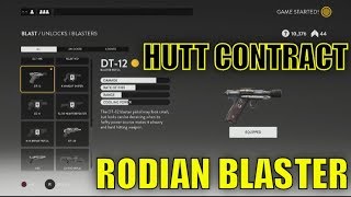 DT12 Rodian Blaster Hutt Contract  Star Wars Battlefront [upl. by Ssirk]