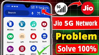 Jio 5G Network Problem Solve 100  Jio 5G Unlimited Data Nahi Chal Raha Hai  Jio 5g settings [upl. by Henryk133]