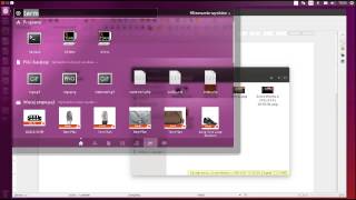 Środowisko graficzne w Ubuntu 1504  Unity [upl. by Pownall]