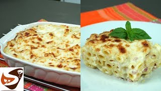 Pasta al forno con besciamella Semplice Veloce e Gustosa – Primi piatti  Pasticcio di pasta [upl. by Eleonora62]