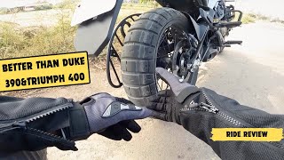 Husqvarna Svartpilen 401 Ride Review vs Duke 390 vs triumph 400 [upl. by Aruam]