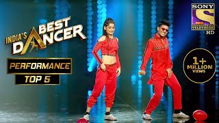 Tiger Pop और Vartika की quotChura Ke Dilquot पे ज़बरदस्त जुगलबंदी  Indias Best Dancer  Best Of Top 5 [upl. by Eada459]