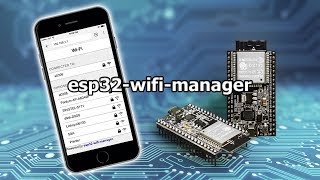 esp32 wifi manager quick demo [upl. by Repinuj]