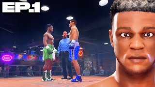 Undisputed Boxing Career Mode  Ep1 [upl. by Baxy]