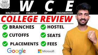 Walchand College of Engineering Sangli College Review  WCE Sangli Colllege Review [upl. by Erdnassac]