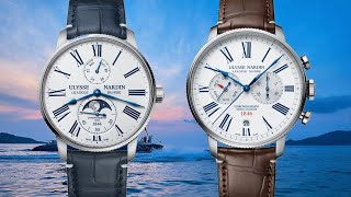 A Marine Torpilleur Moonphase and Annual Chronograph Geneva Watch Days 2021  Ulysse Nardin [upl. by Phillida]