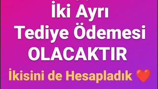 İşçilere İki Ayrı Tediye Ödemesi OLACAKTIR ikisini de Hesapladık [upl. by Graniela557]