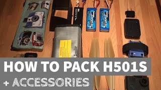 HUBSAN H501s – BEST DRONE TRAVEL PACK HACK [upl. by Berriman]