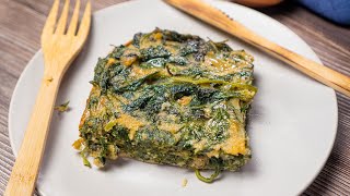 Healthy Egg SPINACH CASSEROLE  Recipesnet [upl. by Anirtak]