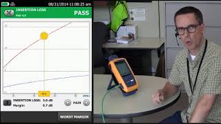 DSX 5000 CableAnalyzer The 3 dB rule By Fluke Networks [upl. by Aillimat668]