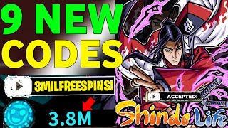 UPDATE🔥SHINDO LIFE CODES FOR SPINS NOVEMBER 2024  ROBLOX SHINDO LIFE CODES [upl. by Nwahsuq]