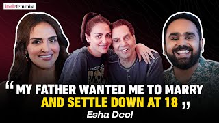 Esha Deol On Dharmendra Being Against Acting Comparison With Hema Malini amp Red Flags  Hauterrfly [upl. by Fritzsche786]