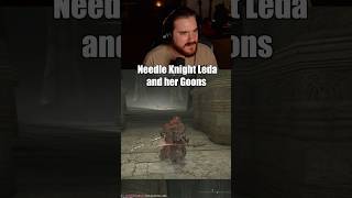 Needle Knight Leda and the Goons eldenring shadowoftheerdtree dlc needleknight shorts [upl. by Primalia]