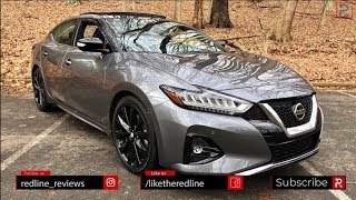 2019 Nissan Maxima SR – The 4Door Sports Car [upl. by Eilegna]