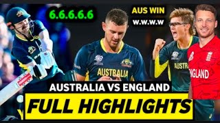 Australia vs England  Highlights 1st T20 Match Highlights England vs Australia Trives Head Fifty [upl. by Maro693]