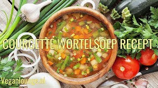 COURGETTE WORTELSOEP 🥕SIMPEL EN SNEL RECEPT🍲 [upl. by Ahsiemac272]