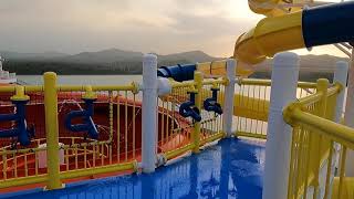 Carnival Magic Water Slides 2021 [upl. by Cassilda]