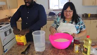 Cooking Bannock in Keewaywin First Nation  In Good Health  Digital Series Season 1 Episode 2 [upl. by Sascha]