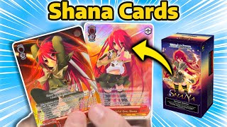 Shakugan no Shana Premium Booster Box Opening Weiss Schwarz [upl. by Larret]