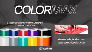 IMPRIMAX Adesivo para recorte e geladeiras Color Max [upl. by Nunciata]