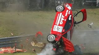 TOP 10 Biggest British Touring Car Championship Crashes [upl. by Sucram]