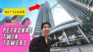 KL Petronas Twin Towers Tour Skybridge  Observation Deck [upl. by Penn60]