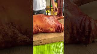 Whole pork lechon delicious porkrecipes shorts [upl. by Meean]