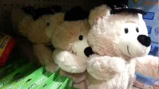 Menards Dancing Teddy Bears CONGA LINE [upl. by Asiak571]