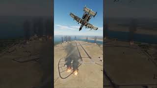 A10 warthog Fires AGM Mavericks Missiles destroys 2 tanks dcs [upl. by Ahsenra354]