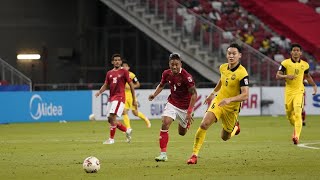 Malaysia vs Indonesia AFF Suzuki Cup 2020 Group Stage Extended Highlights [upl. by Nolram192]