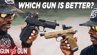 The Best 45 ACP Handguns Go Head To Head Lets End The Debate  FNX 45 Tactical vs FN 545 Tactical [upl. by Helse]