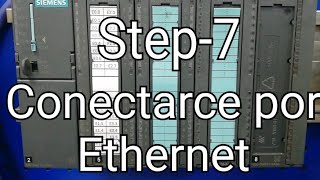 Step7 Conectarce a plc siemens con Ethernet [upl. by Rexferd]