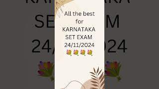 KSET 2024 Karnataka SET  Library Science Exam  exam setexam [upl. by Candyce]