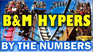 The Worlds BampM Hyper Coasters  By The Numbers [upl. by Imelda]