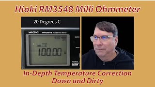 Hioki Milli Ohmmeter Deep Dive into how temperature correction values really work [upl. by Mylander]