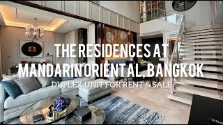 The Residences at Mandarin Oriental Duplex Unit for Rent amp Sale [upl. by Ho]