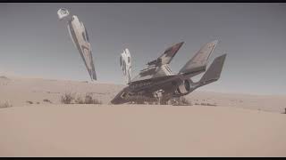 Sand Whales  Star Citizen Low Flight  Daymar Safari [upl. by Lydia463]