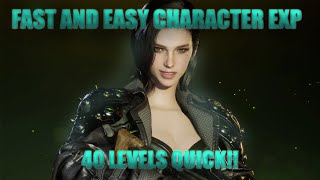 FAST And EASY Character EXP FARM  The First Descendant [upl. by Aivull724]