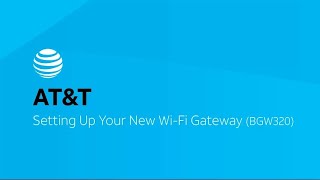 Set up Your New BGW320 WiFi Gateway Red ONT cable [upl. by Adnilemre880]