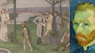 Puvis de Chavannes documentario Inter artes et naturam spiegazione con Van Gogh [upl. by Radloff663]