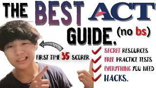 The BEST amp ONLY ACT Prep Guide youll need in 2024 Score high30s and improve ACT score [upl. by Svoboda]