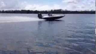 Bullet Flats Boat With Yamaha 250 SHO [upl. by Oilegor516]